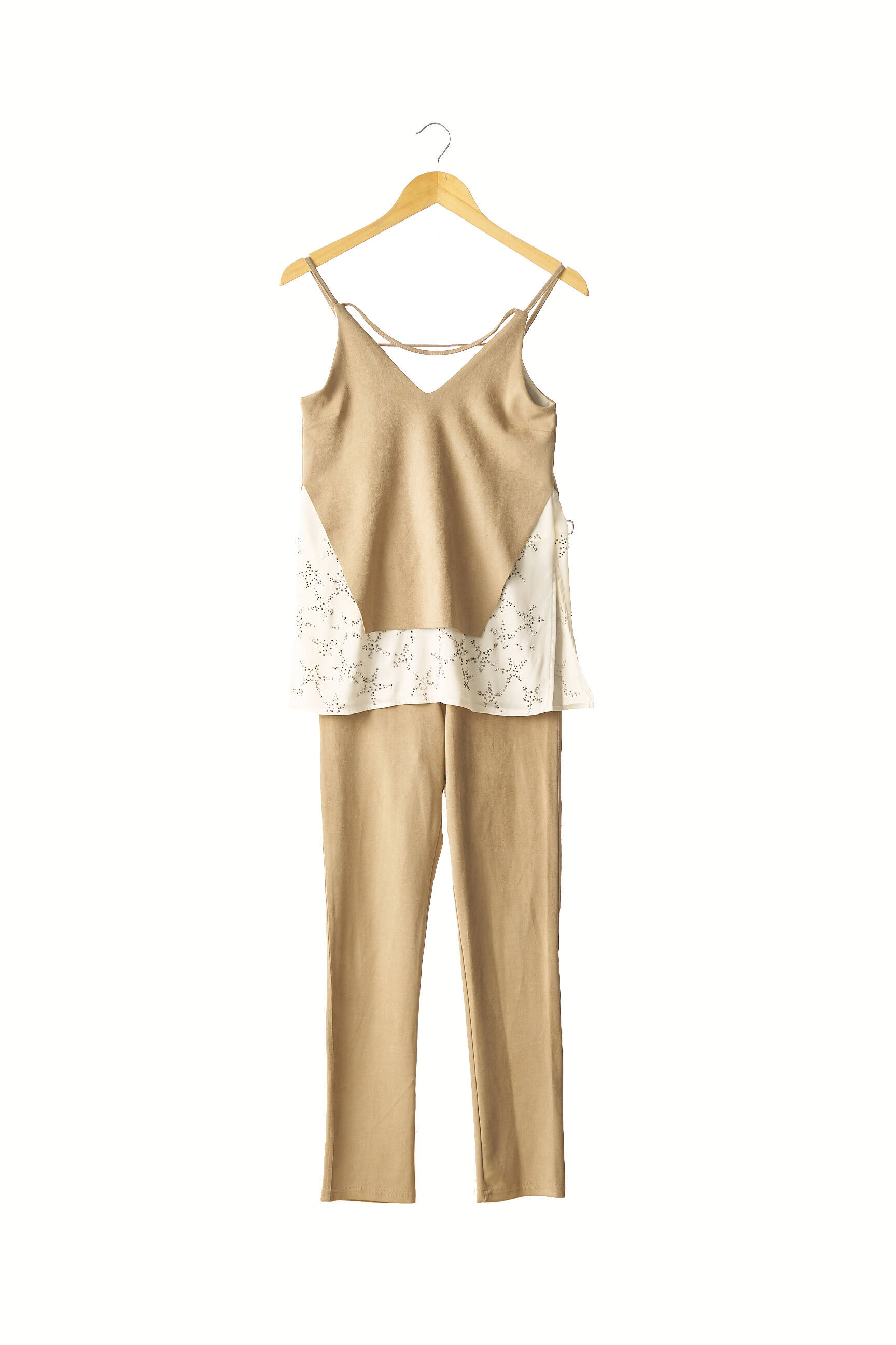 Poupette St Barth Ensembles Pantalon Femme couleur beige