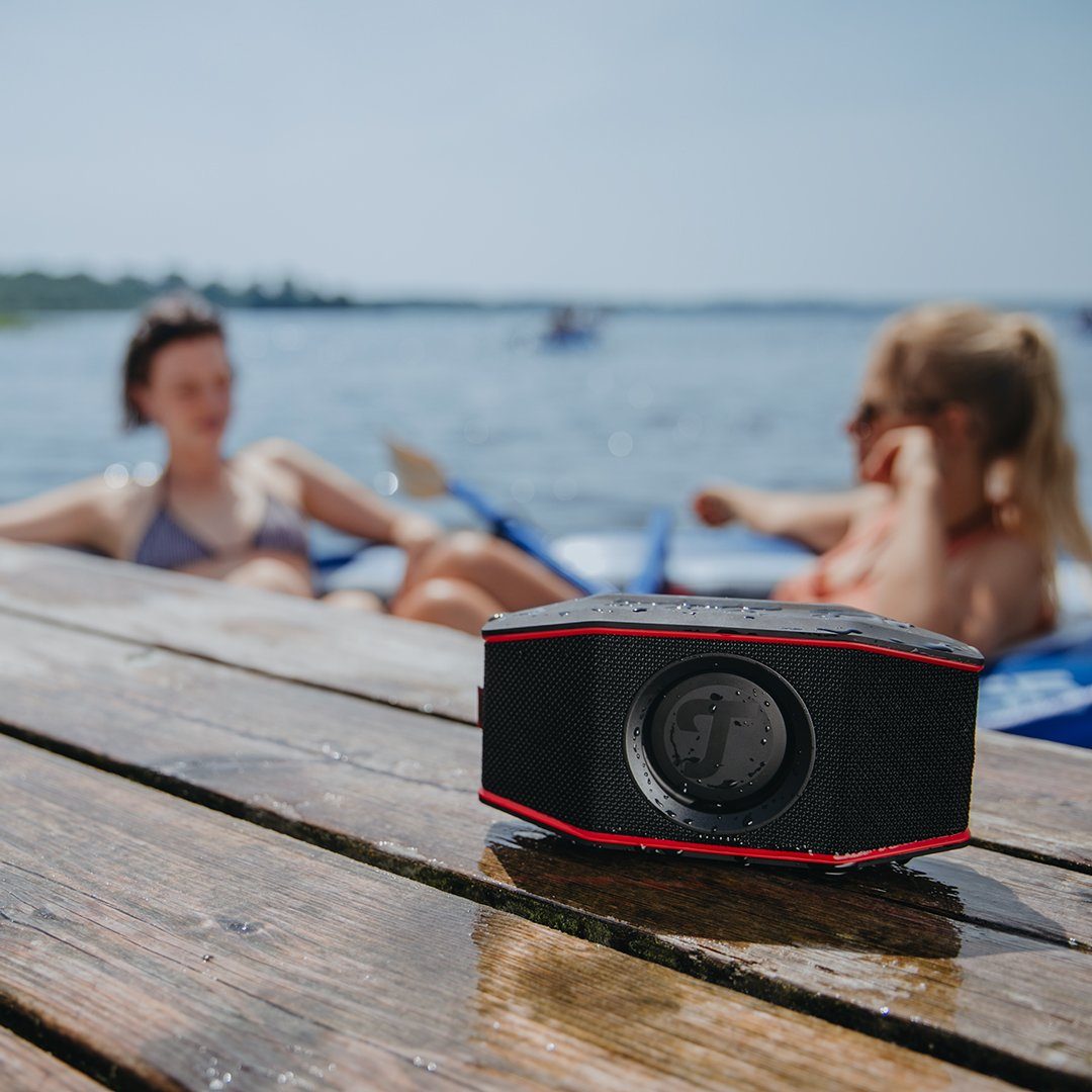 Teufel ROCKSTER GO Wireless Lautsprecher (Bluetooth, 8 W, Wasserdicht nach IPX7)