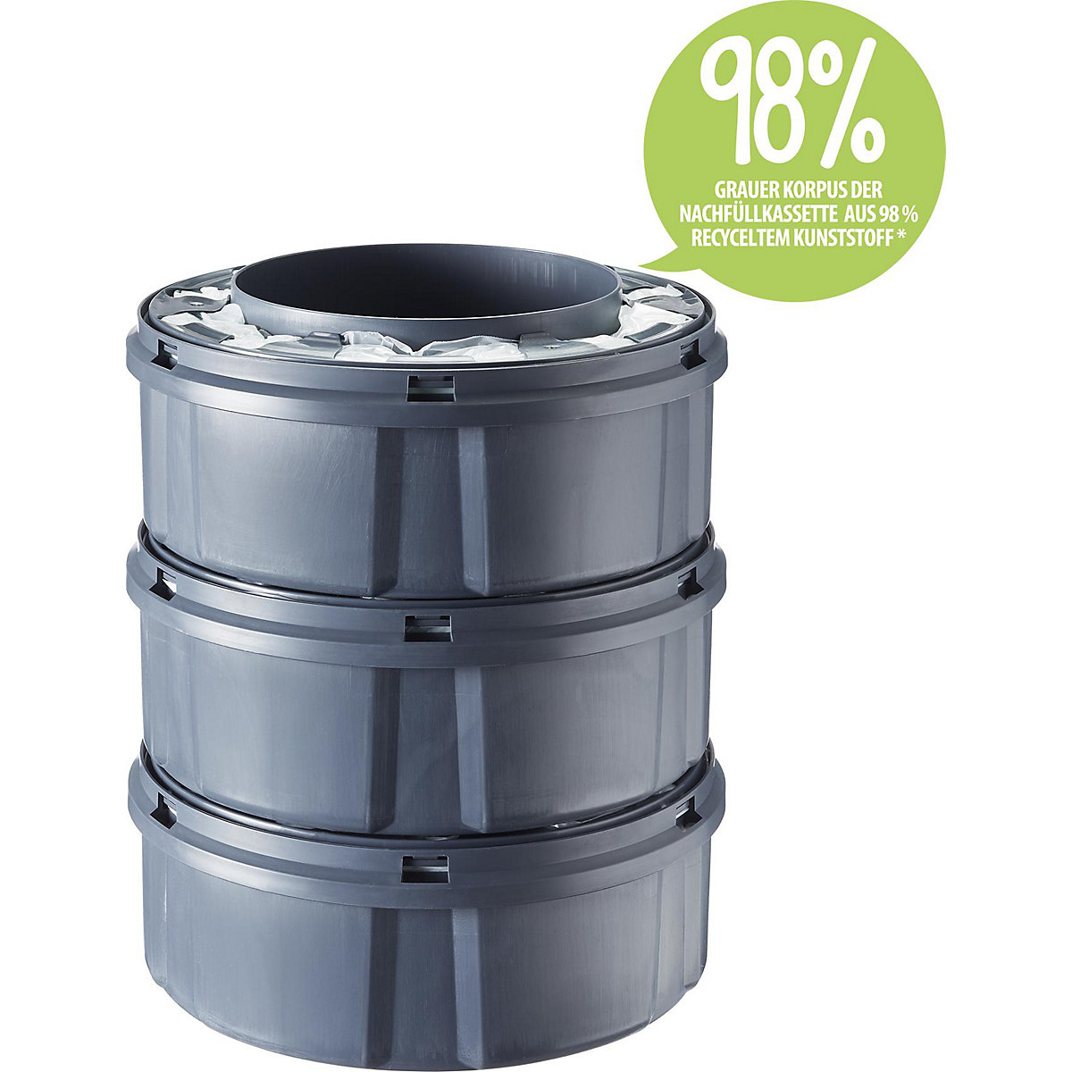 Tommee Tippee Nachfüllkassetten für Twist & Click Und Sangenic Tec Windeleimer, 3er Set