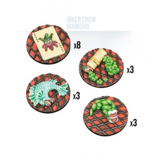 Batman Miniature Game: Joker Crew Markers (EN)