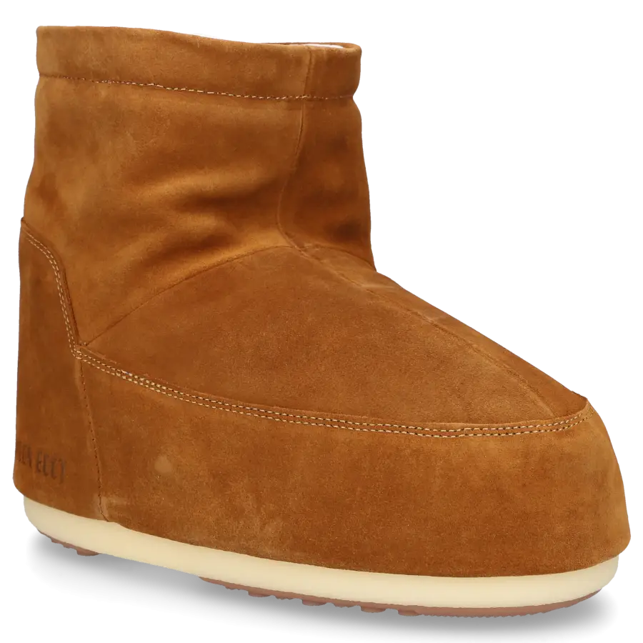 MOON BOOT - Snowboots ICON LOW Nubukleder - beige