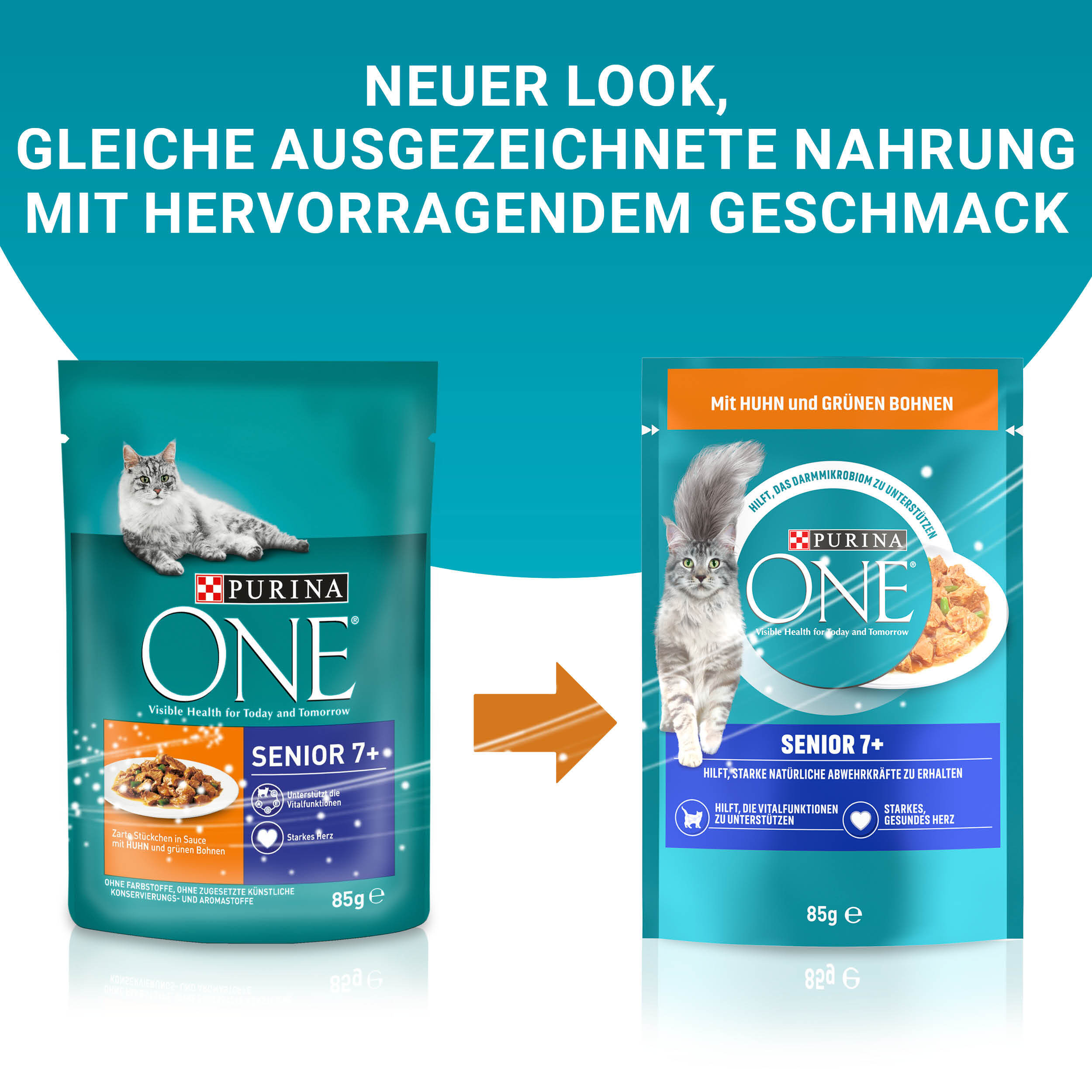 Purina ONE Nassfutter Purina ONE Senior7 26x85g