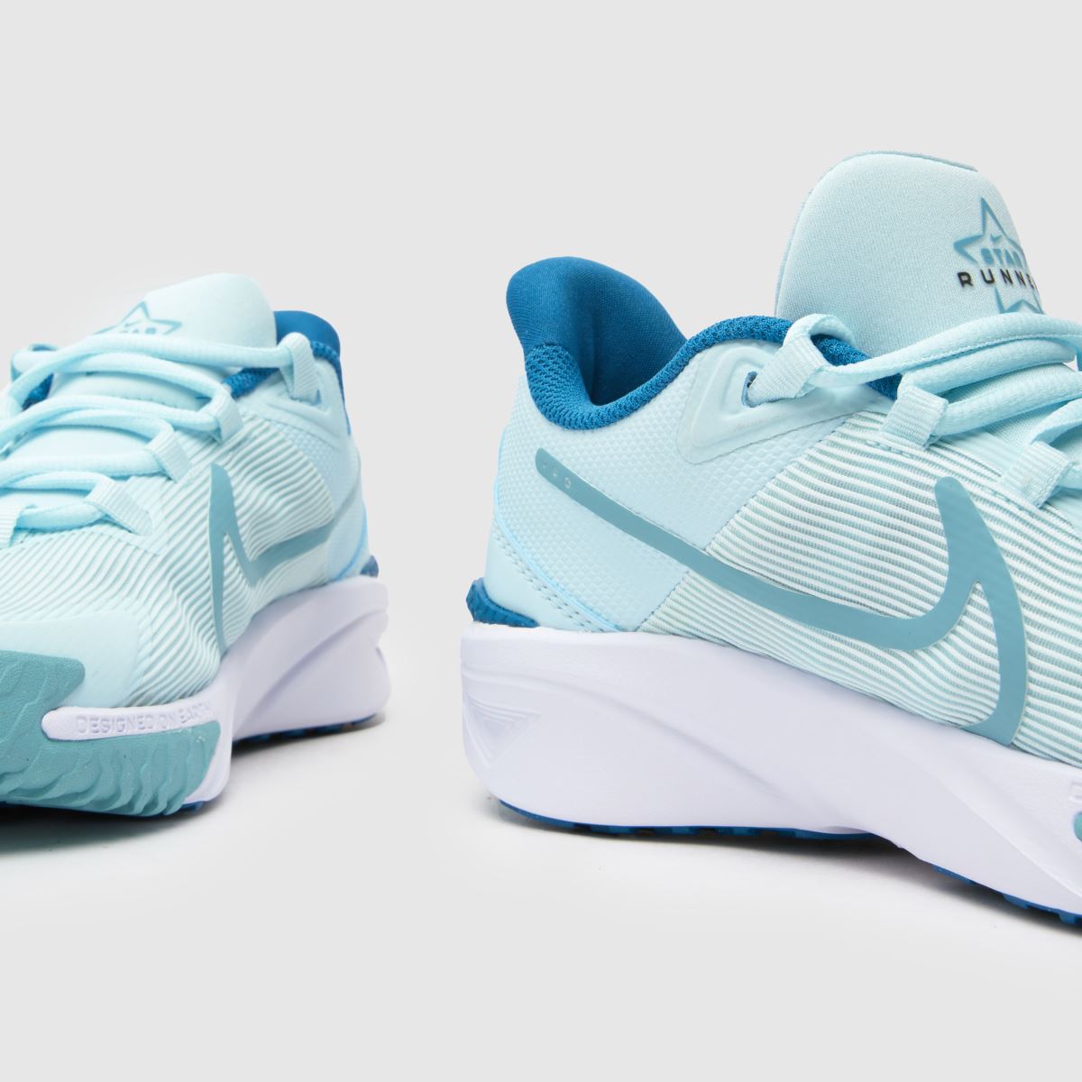 Nike Star Runner 4 Lány Utcai Cipő Fehér & Kék |