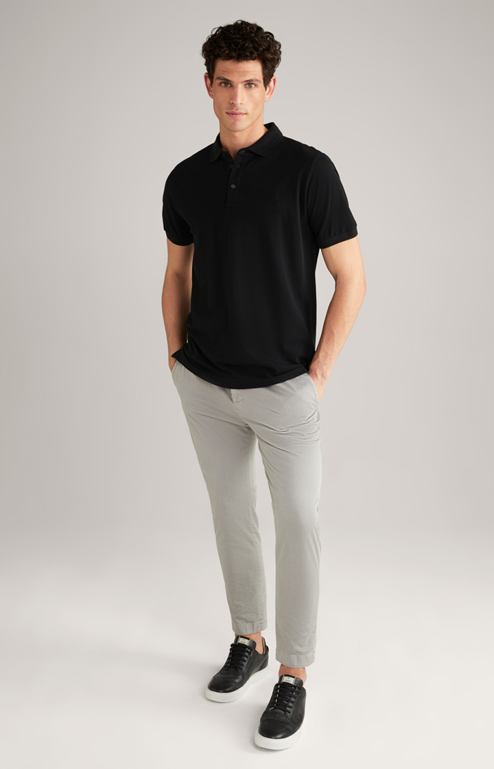 Poloshirt Primus in Schwarz