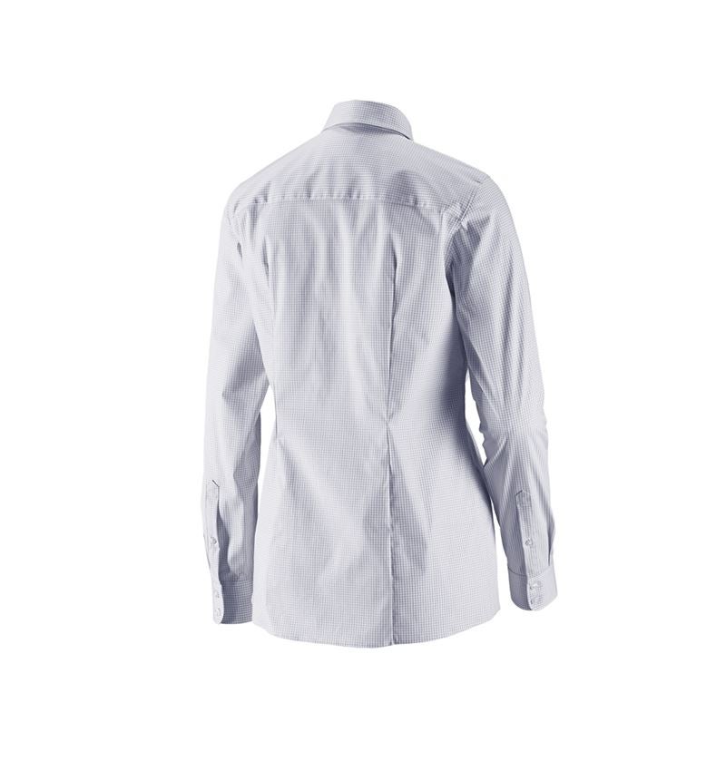 e.s. Business Bluse cotton stretch, Damen reg. fit