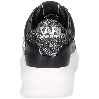 Karl Lagerfeld Kapri Signia Rhinestone Lo in schwarz