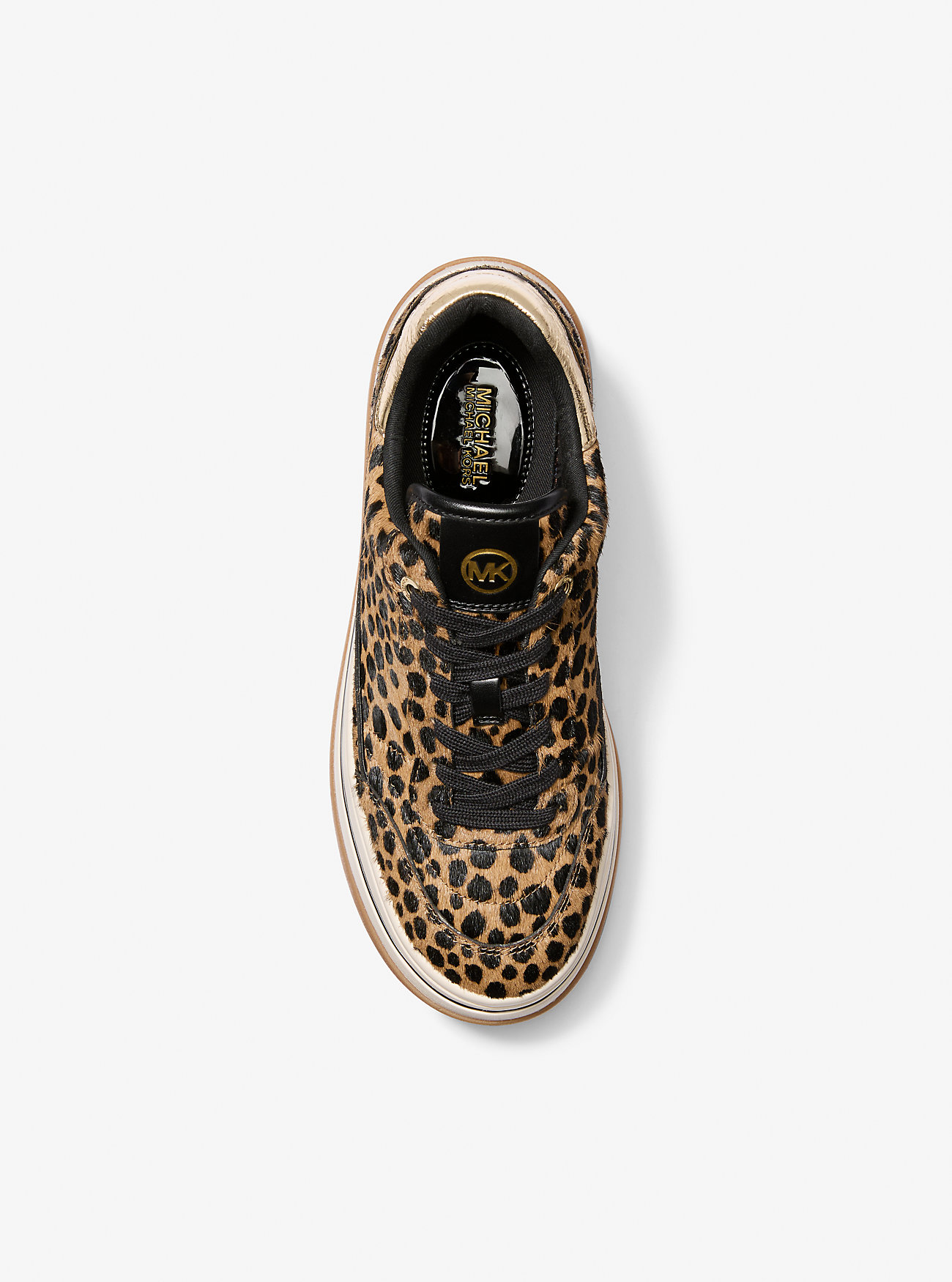 Hayes Cheetah Print Calf Hair Platform Sneaker - HUSK MULTI