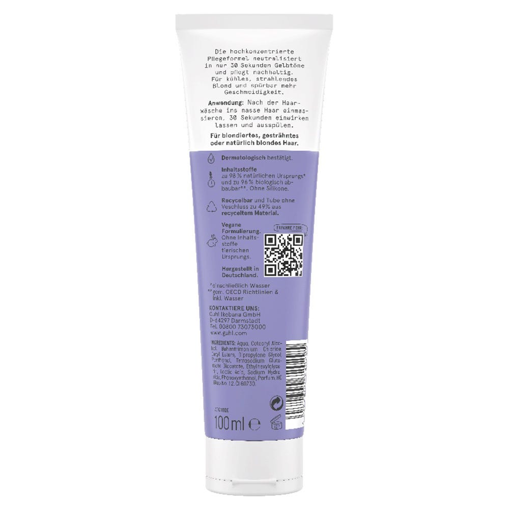 Guhl 30_sek Intensiv Kur Anti-Gelbstich 100 ml