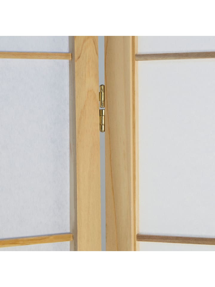 Homestyle4u 5-tlg. Paravent Shoji in Braun 220x175 cm günstig kaufen onesize