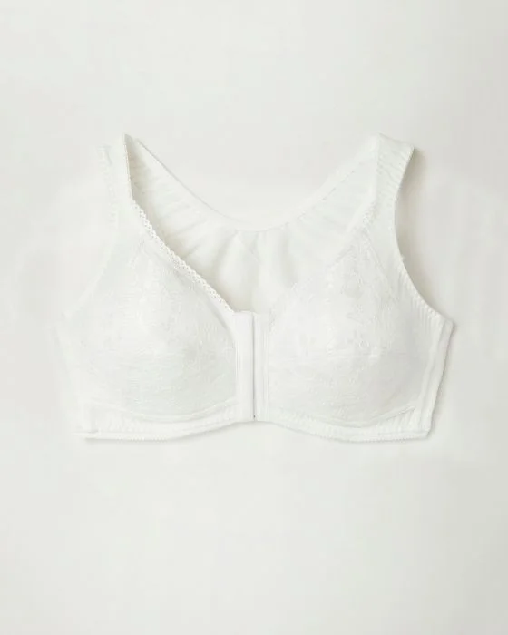 Soutien-gorge ouvert devant, avec renfort dos