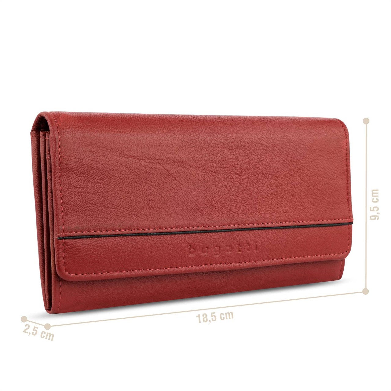 CROSS JEANSWEAR Handtaschen rot Banda