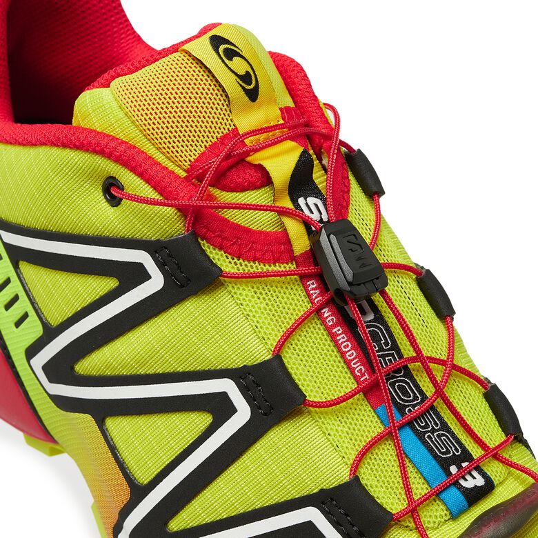 Salomon Speedcross 3 sulphur spring/high risk red/black