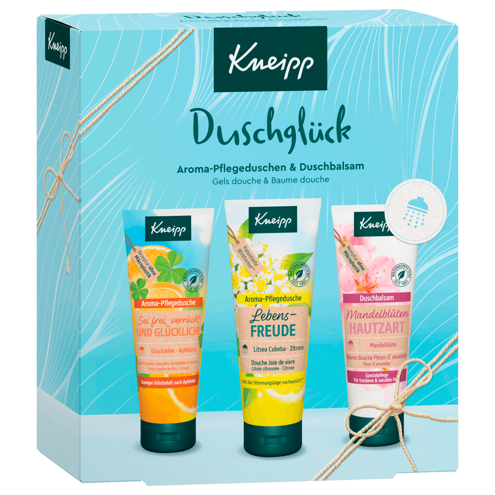 Kneipp Geschenkset Duschgel Duschglück 3x75ml