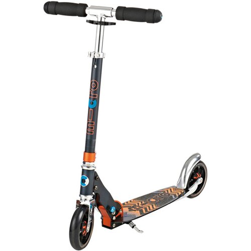 KINDER, TEENS SCOOTER/KICKBOARD SCOOTER SPEED+ SCHWARZ/ORANGE