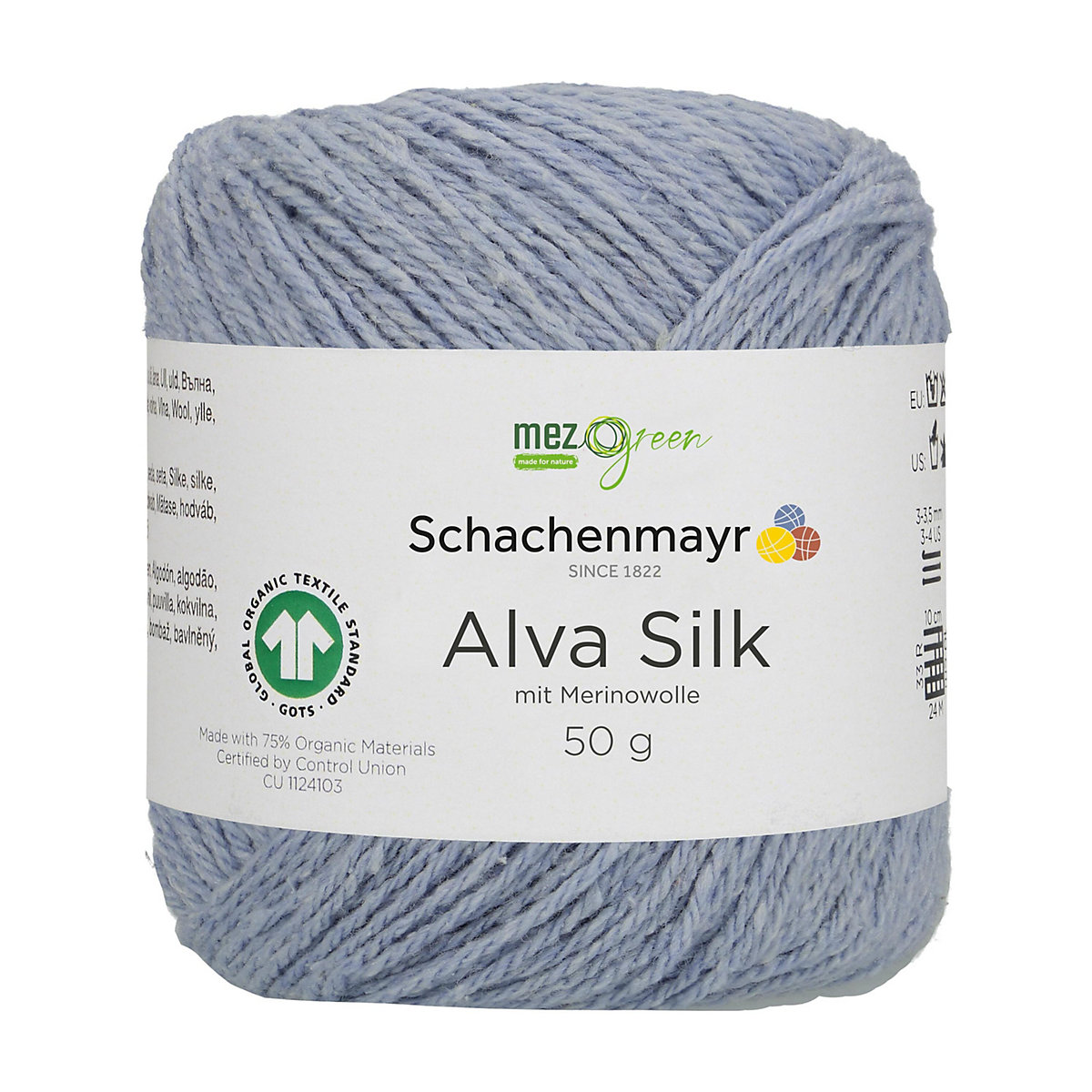 Handstrickgarne Alva Silk, 50g Wolke