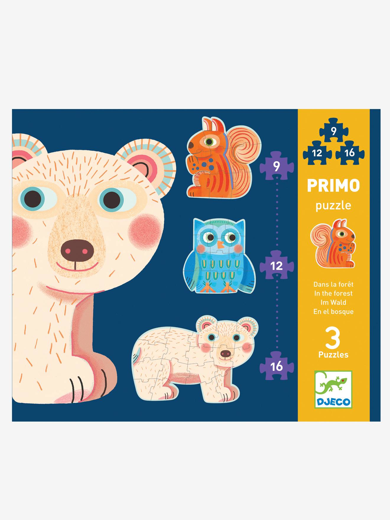 Djeco Erste Tierpuzzles IM WALD DJECO - mehrfarbig