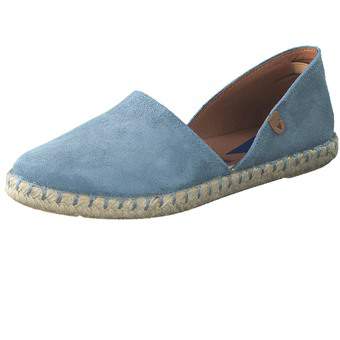 Verbenas Carmen Calpe Slipper in blau