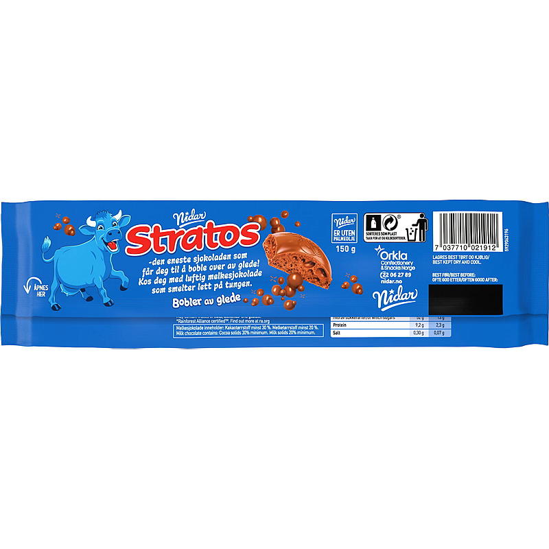 Nidar Stratos storplate 150 g Nidar