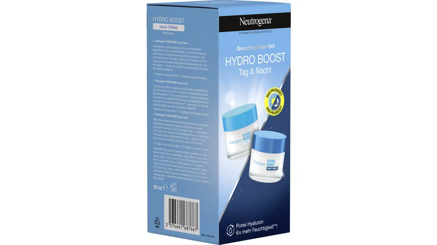 NEUTROGENA Gesichtspflege-Set Hydro Boost Tag & Nacht 100 ml