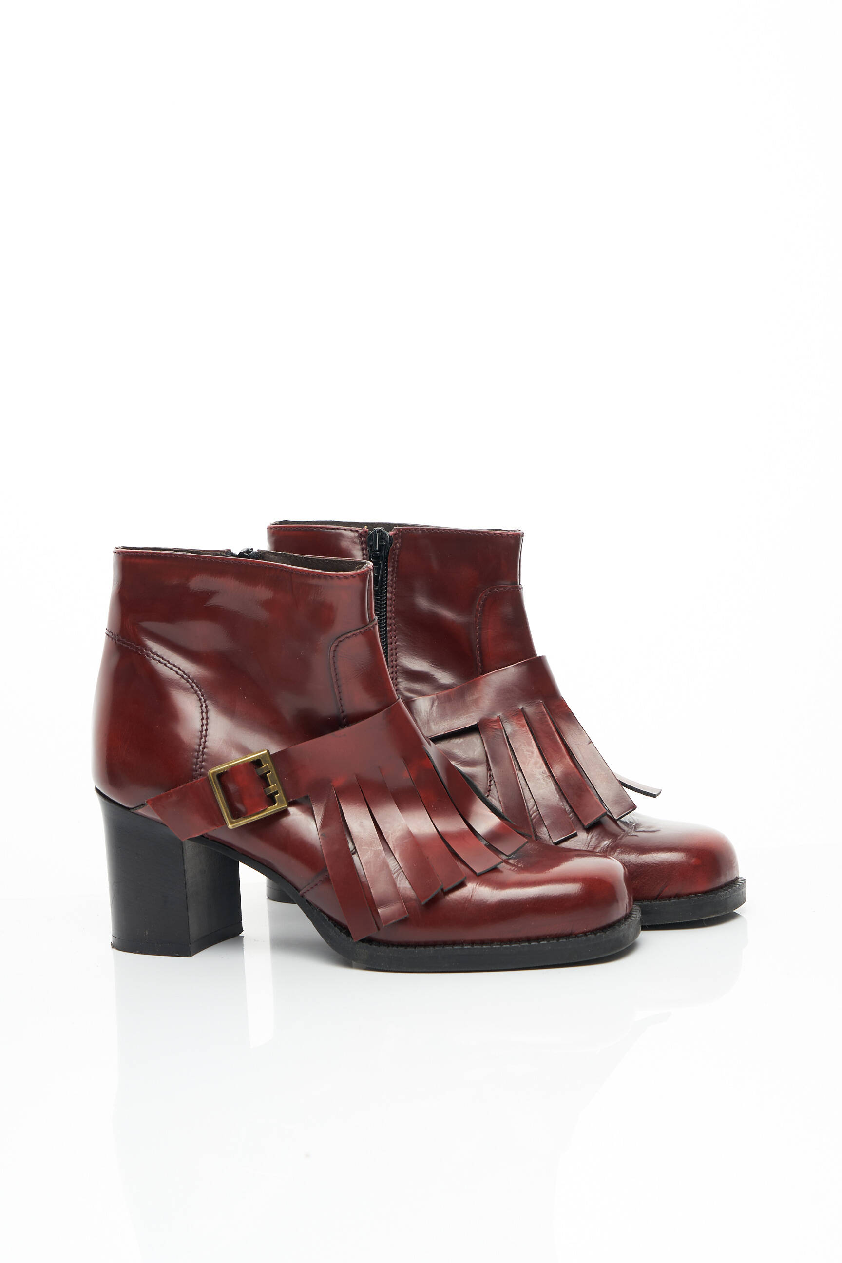 Paola Ferri By Alba Moda Bottines Femme couleur rouge