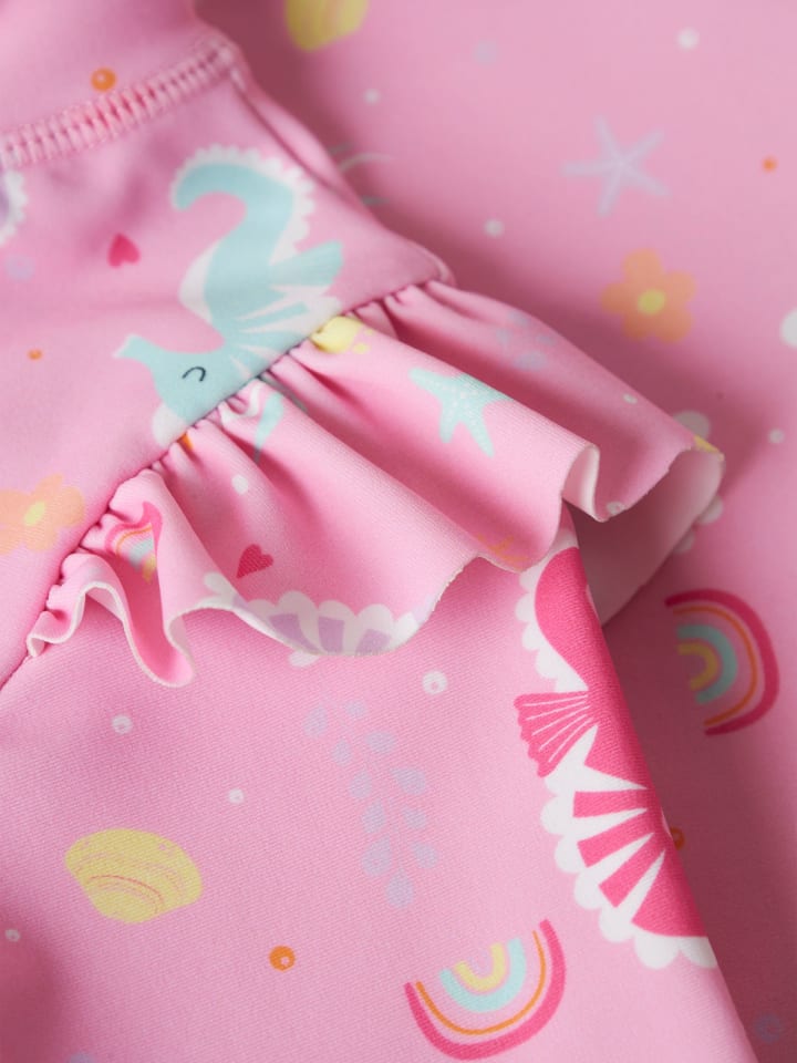 name it Sonnenschutzoverall NMFZILA 3/4 UV SWIMSUIT in pink frosting günstig kaufen