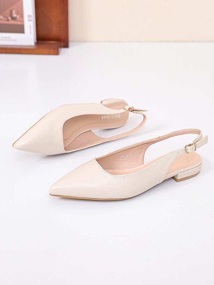 Sixth Sens Ballerinas in Creme günstig kaufen