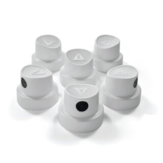Standard-Sprühkappen - Weiß (6)