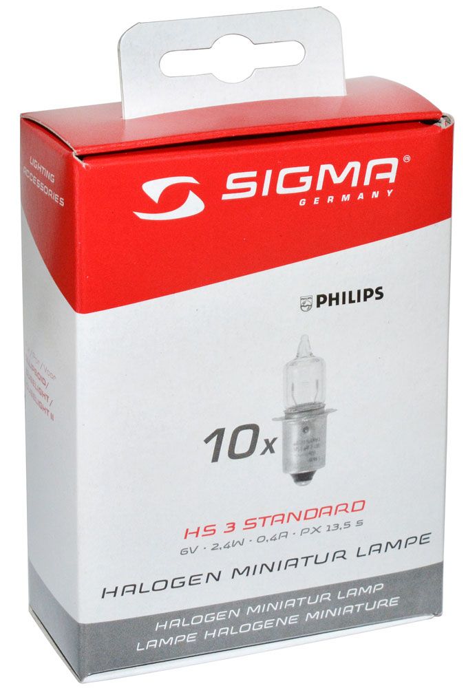 SIGMA HS-3 Ersatzbirne 2,4W/6V (10 Stück) kaufen | Bike-Discount