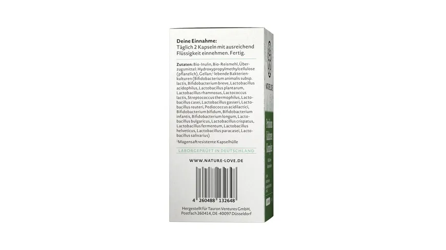 NATURE LOVE Probiona Kulturen Komplex 61 g