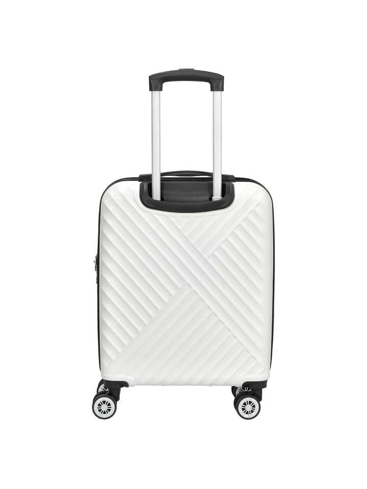 Paradise by CHECK.IN Kingston - 4-Rollen-Kabinentrolley 55 cm (lila) in weiÃŸ günstig kaufen onesize