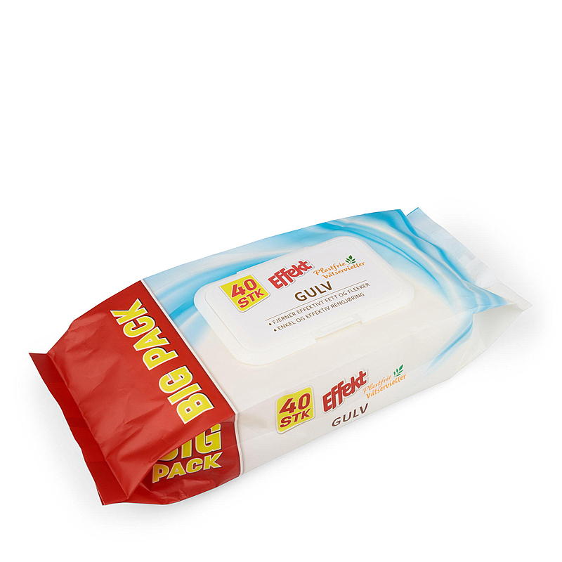 Effekt Engangsklut 40 stk gulv, Effekt