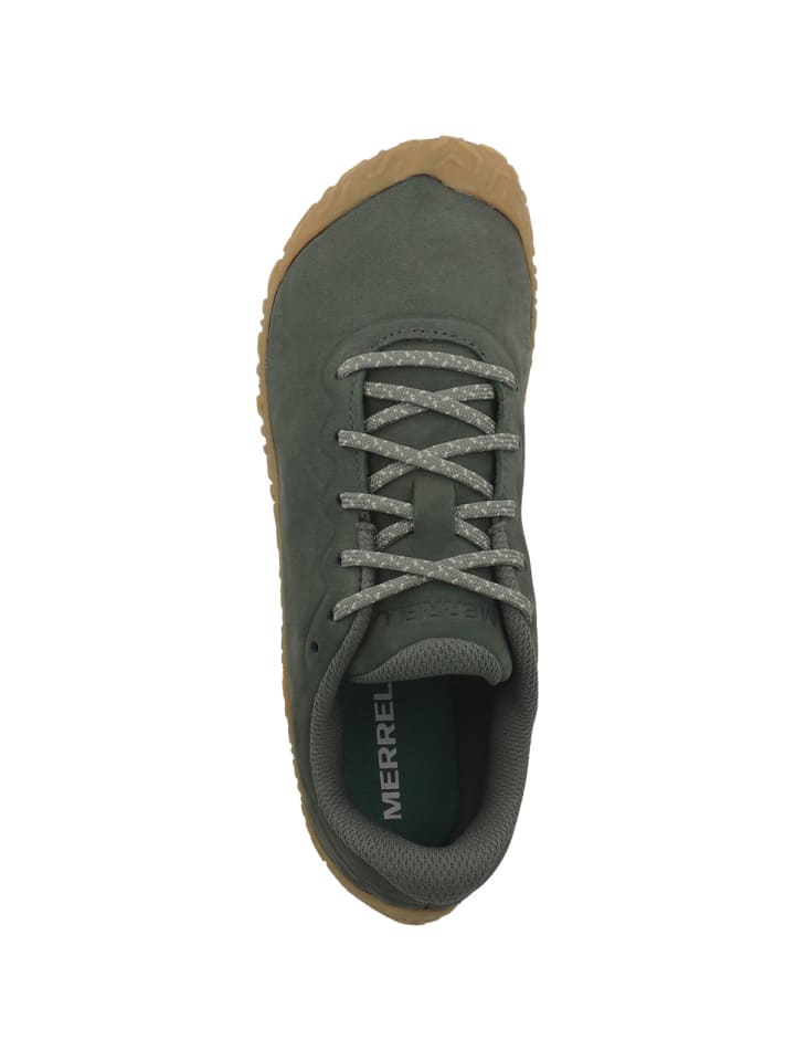 Merrell Barfußschuhe Vapor Glove 6 Leather in dunkelgruen günstig kaufen