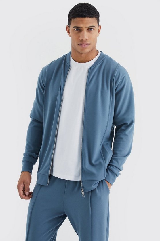 Slim-Fit Bomberjacke