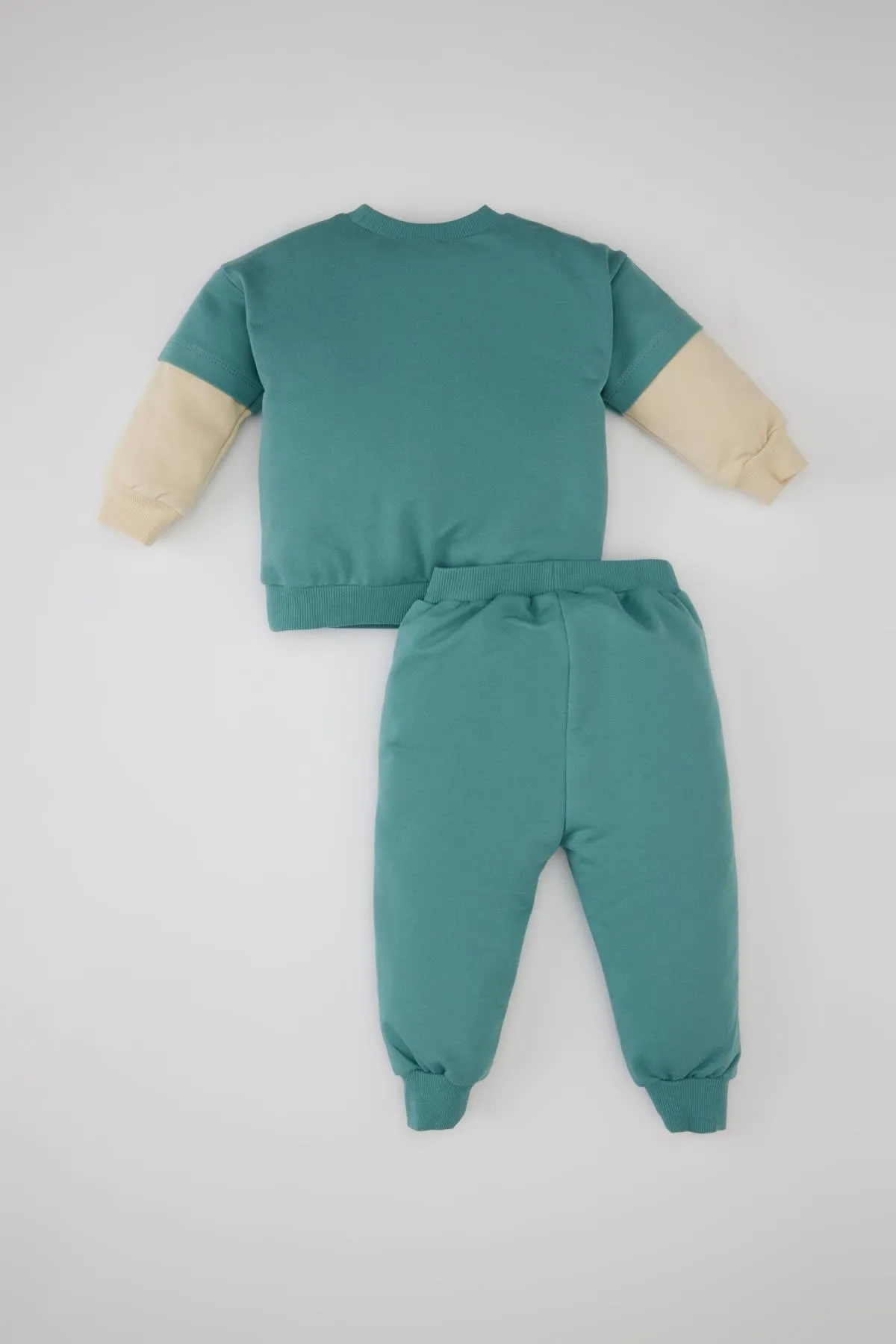 DeFacto  2-teiliges Set aus Sweatshirt und Jogginghose für Babys (Jungen) mit Aufdruck C3707a524sp