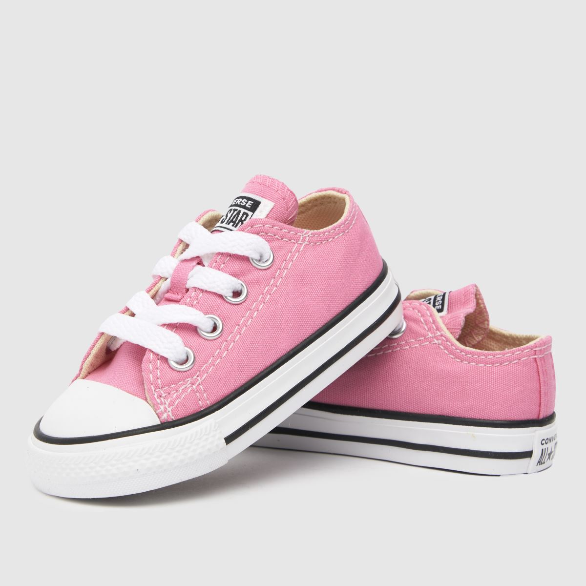 Converse rosa all star lo flickor småbarnsskor