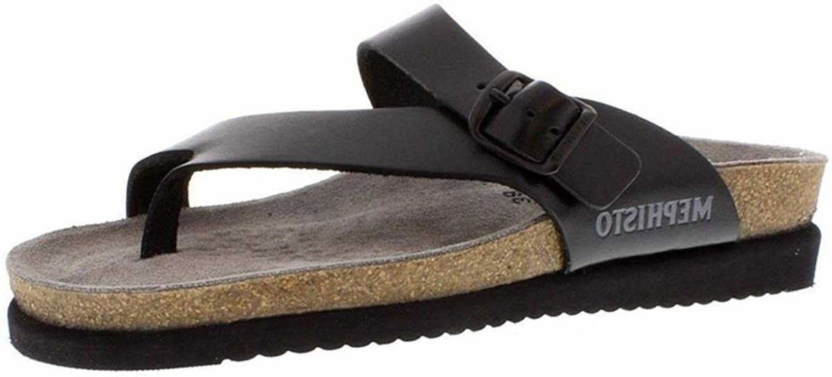 MEPHISTO Zehentrenner schwarz Schwarz