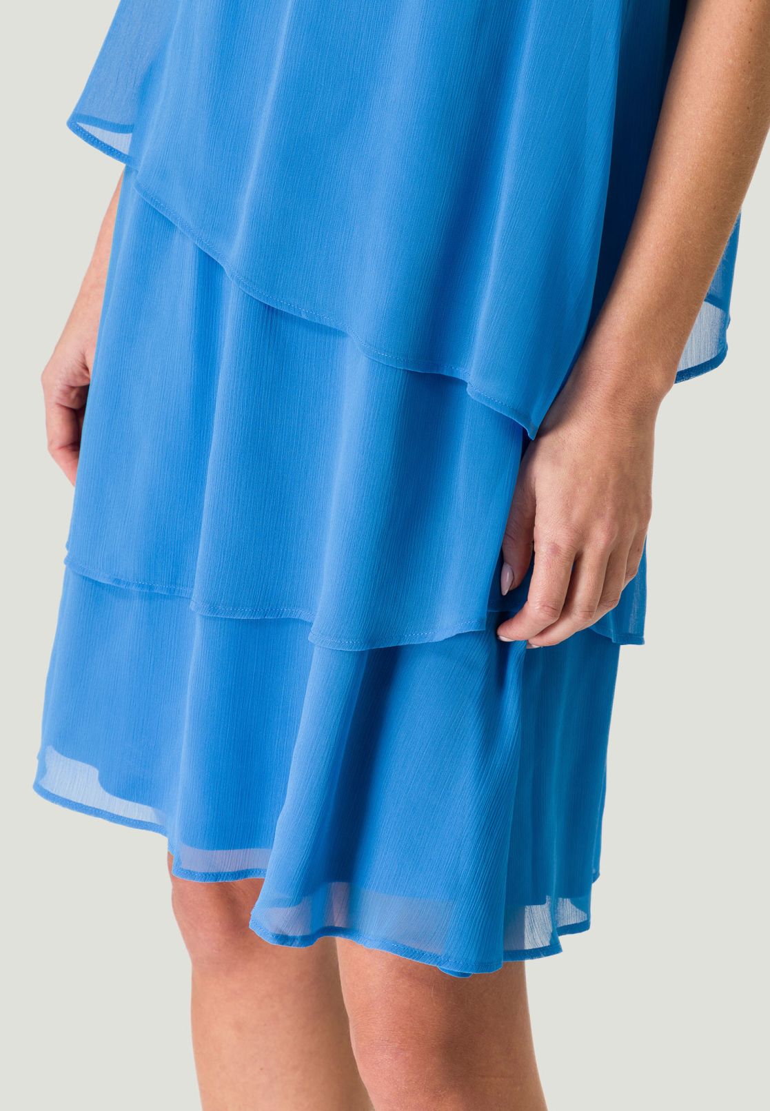 Stufenkleid mit Lagen Look