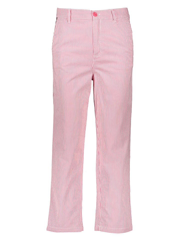 Tommy Hilfiger Hose in Rosa/ Weiß günstig kaufen