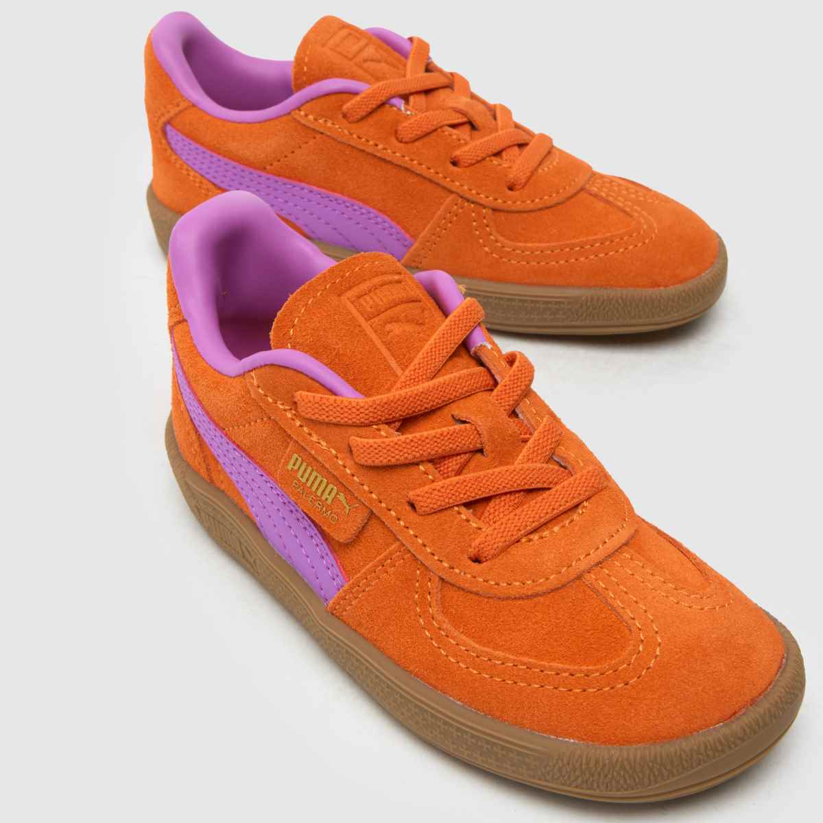 PUMA oranžni multi palermo dekliški športni copati za malčke