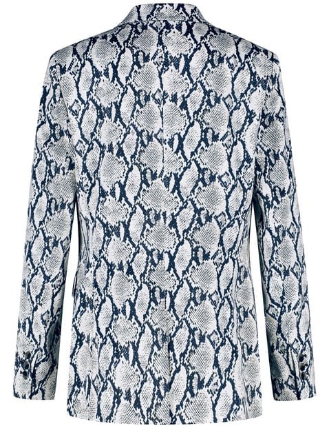 Modischer Blazer mit Schlangendessin