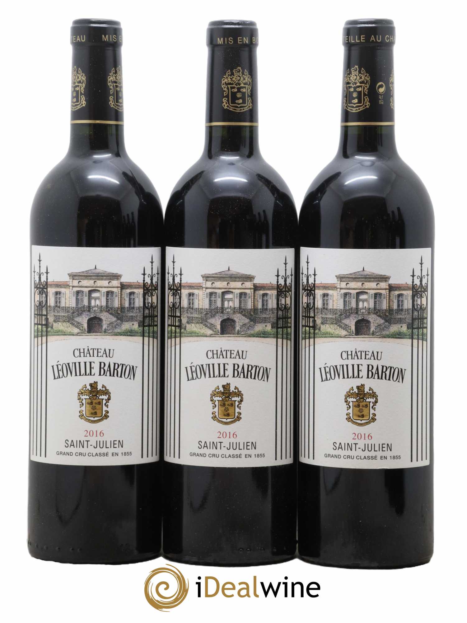 Château Léoville Barton 2ème Grand Cru Classé  2016 - Lot de 6 Bouteilles