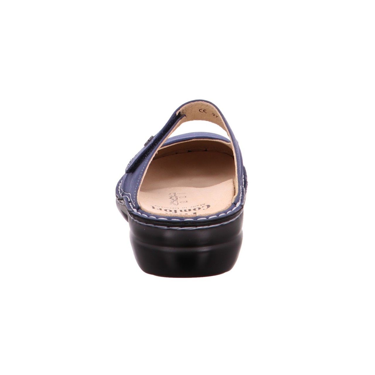 FINN COMFORT Pantoletten blau Stanford demin
