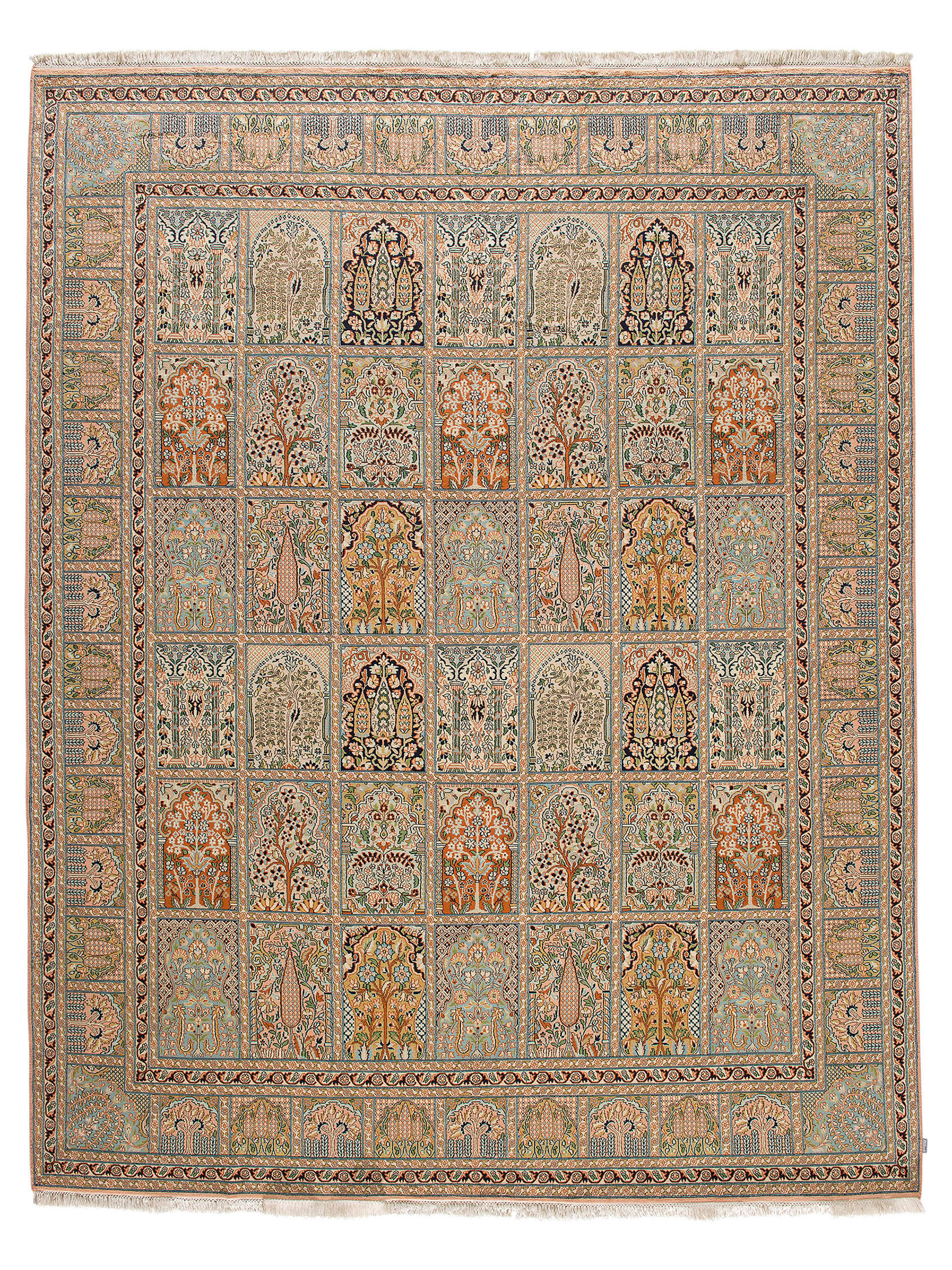Kaschmir Seide 18/18 ca. 244 x 310 cm, Unikat / Einzelstück