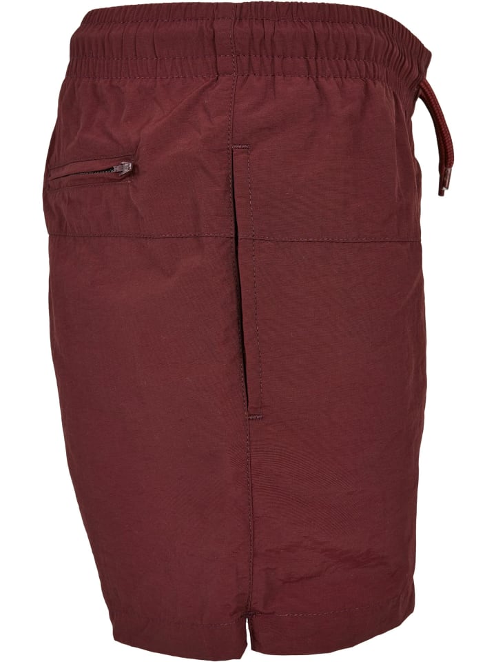 Urban Classics Urban Classics Badeshorts in cherry günstig kaufen
