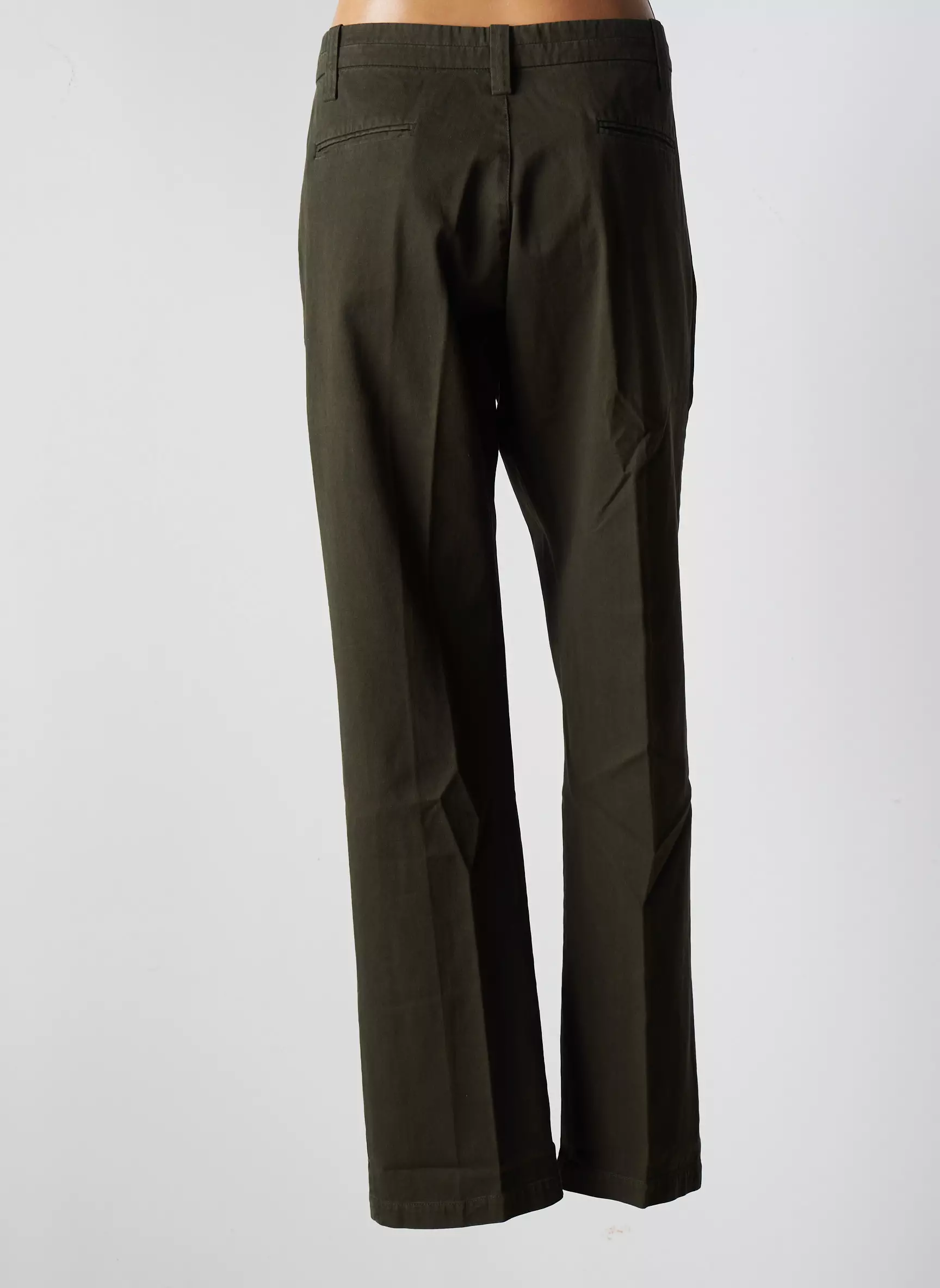 Laurence Bras Pantalons Chino Femme couleur vert