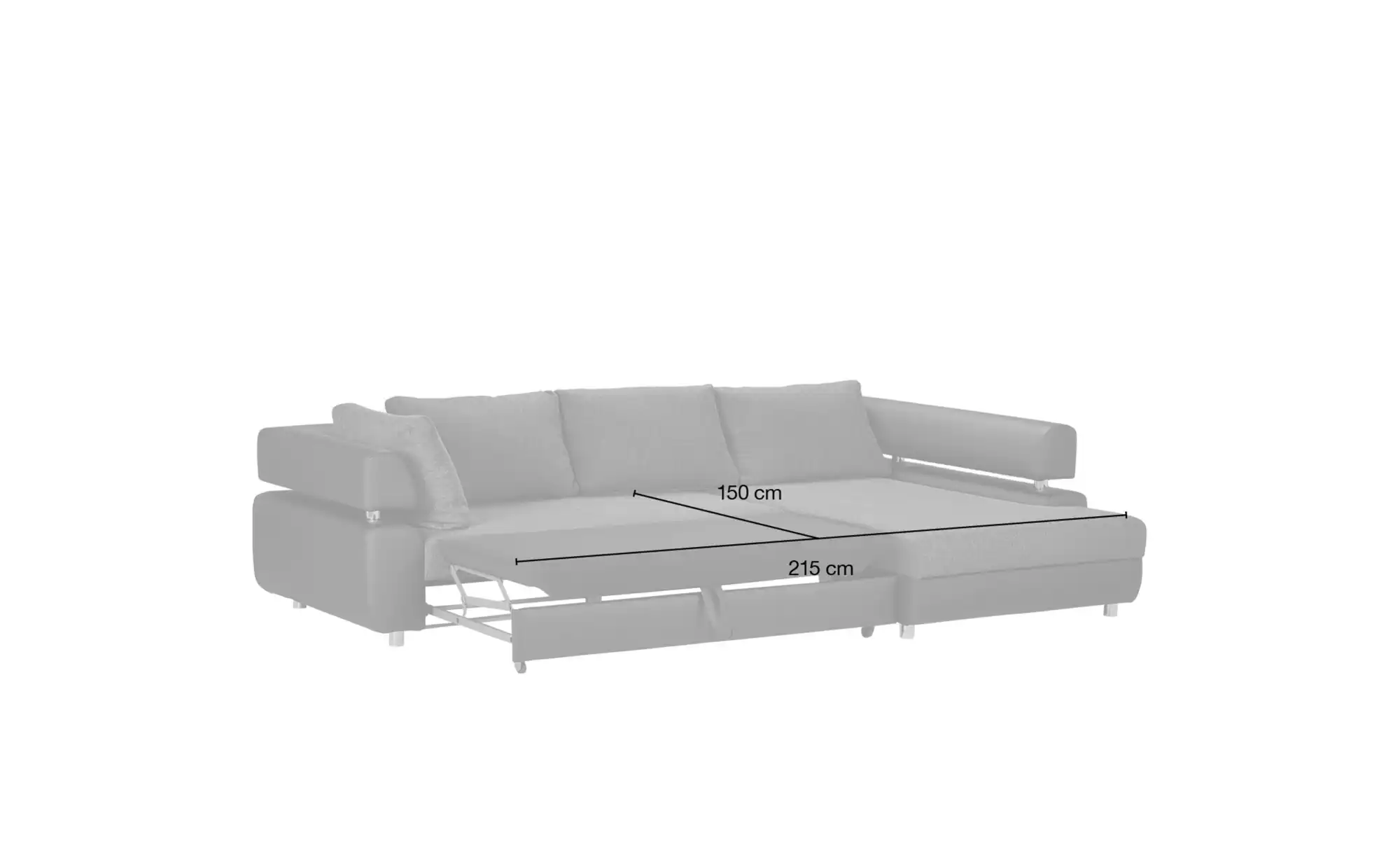 Twist Ecksofa mit Schlaffunktion Panama