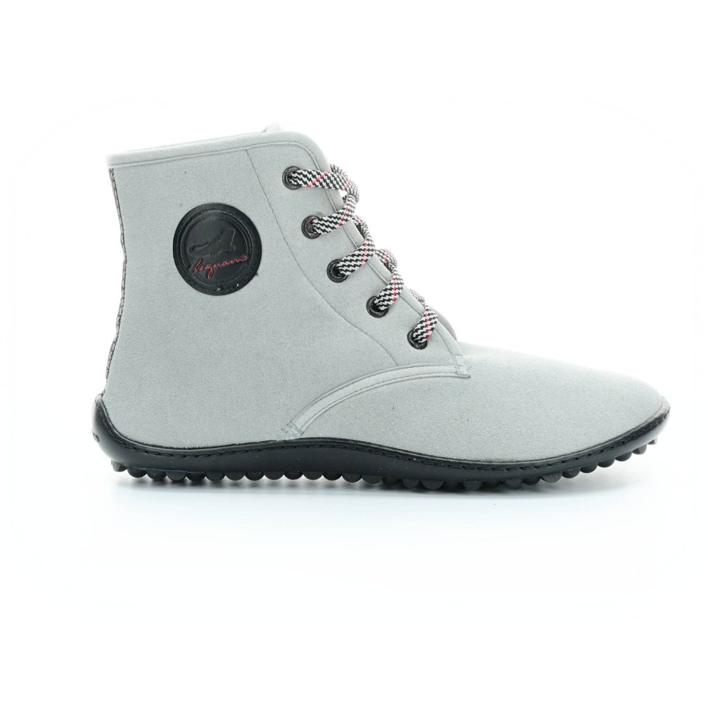 Leguano Chester Light Grey Winterbarfußschuhe