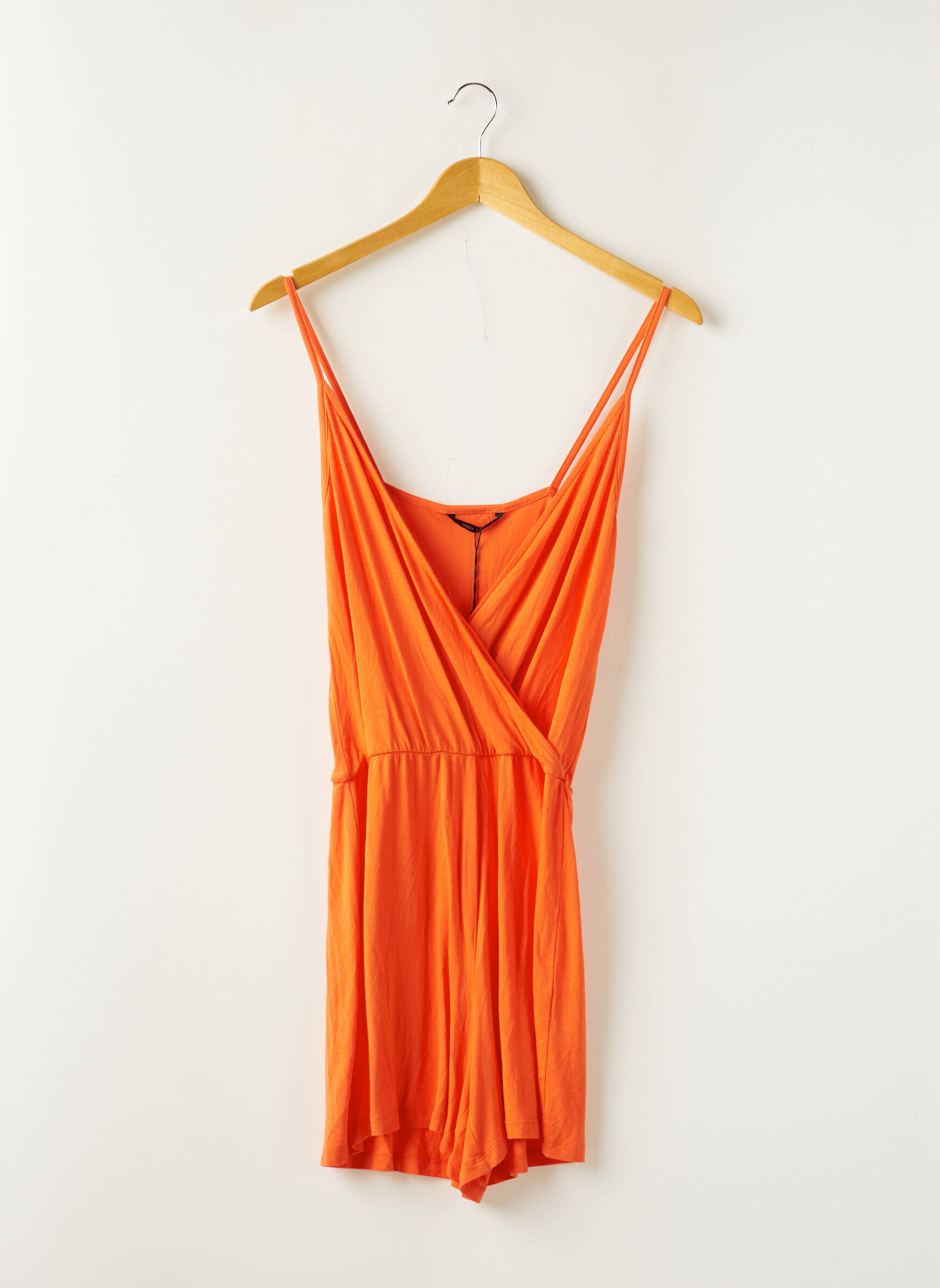 Only Combi Shorts Femme couleur orange