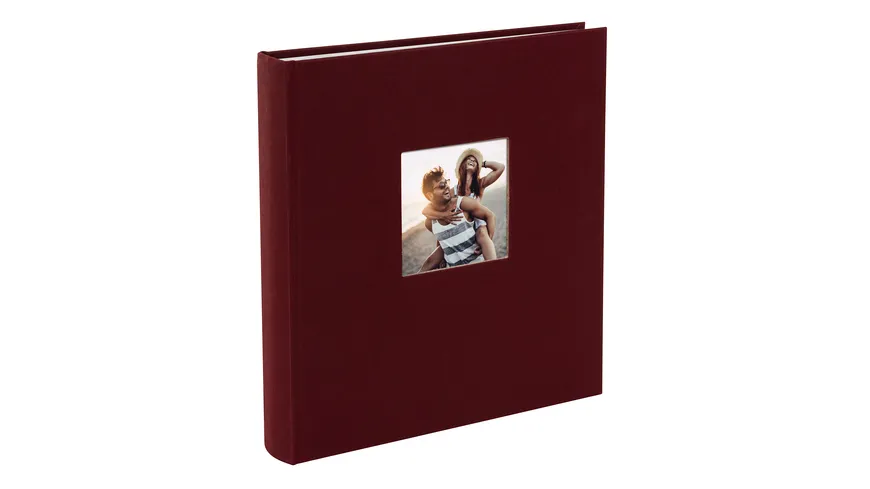 goldbuch Fotoalbum Bella Vista bordeaux 30x31 cm mit 60 weiße Seiten