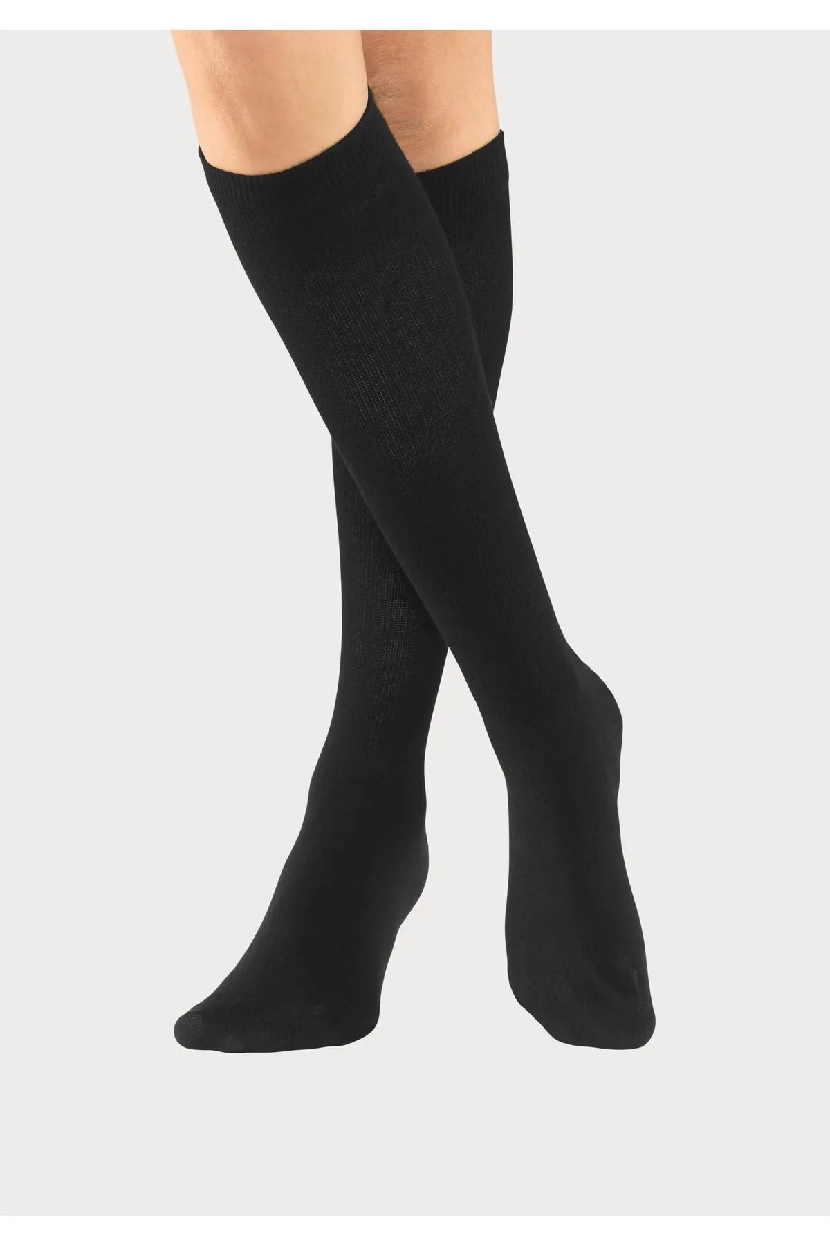 HIS  Socken - Schwarz - Unifarben